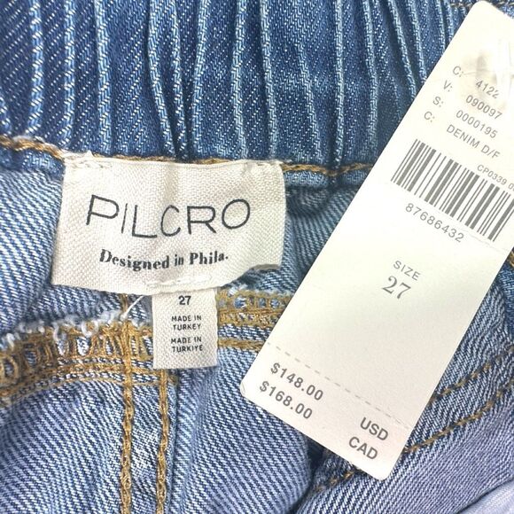 Pilcro x Anthropologie Wharfside High-Rise Jogger Jeans - Size 27 - $148 Retail - Picture 7 of 8